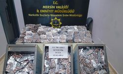 Mersin’de 111 bin 700 sentetik ecza hapı ele geçirildi: 2 kişi tutuklandı