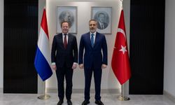 Bakan Fidan, Hollandalı mevkidaşı Van Weel ile görüştü