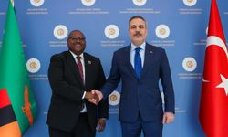 Bakan Fidan, Zambiyalı mevkidaşı Haimbe ile görüştü
