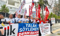 Birleşik Kamu-İş'ten TÜİK önünde protesto