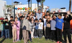 Toroslar'da yenilenen parkta neşeli buluşma