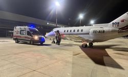 Çanakkale’de 54 günlük bebek, ambulans uçakla Ankara’ya sevk edildi