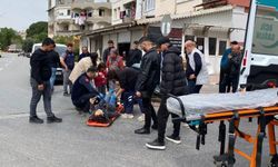 Antalya'da otomobil ile motosiklet çarpıştı