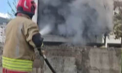 Elektrik trafosunda yangın paniği