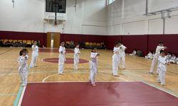 Mersin’deki gençlerden taekwondo gösterisi