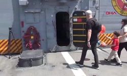 TCG Gökçeada 23 Nisan’da Mersin’de ziyarete açıldı