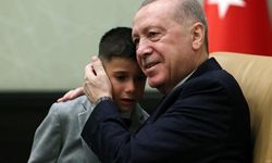 Cumhurbaşkanı Erdoğan çocuklarla bir araya geldi