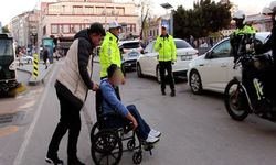 Engelli sürücü korsan taksicilik yaparken yakalandı