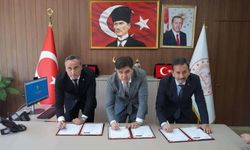 İl Milli Eğitim Müdürü Muhammed Özdemirci, protokol imza törenine katıldı