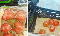 Zincir marketlerde küflü sebze ve bozuk ürünler