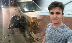 Motosiklet sürücüsü genç kazada hayatını kaybetti