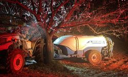 Malatya'da traktör ile kayısı ağacı arasında kalan sürücü öldü