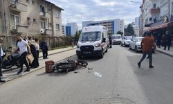 Ordu'da dönüş yapan otomobil ile motosiklet çarpıştı: 1 yaralı