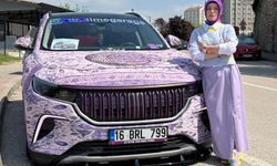 Togg’unu Türk motiflerinin yer aldığı halıyla kapladı