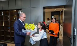 Başkan Seçer öğrencilerle bir araya geldi