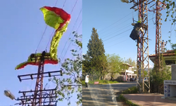 Osmaniye’de yamaç paraşütü pilotu iniş sırasında elektrik tellerine takıldı