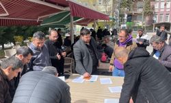 Santral işçileri, ücretsiz izne karşı eylem yaptı