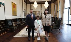 Şehit polisin kızı, dünya 3’üncüsü oldu