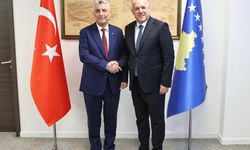 Ticaret Bakanı Bolat, Kosova Başbakan Yardımcısı Damka ile görüştü