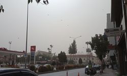 Libya Çöl Tozu Mersin’i etkisi altına aldı