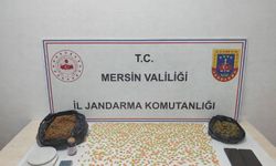 Erdemli’de jandarmadan yasaklı madde darbesi