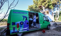 Mobil kuaför aracı vatandaşların ayağına gidiyor!