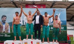 Tarsus'ta güreş organizasyonu yoğun katılımla gerçekleşti