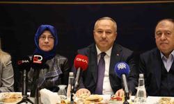 Emniyet Genel Müdürü Ali Fidan'a veda yemeği