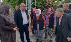 Erdemlide yağış sonrası seferberlik