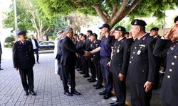 Vali Toros’tan il jandarma komutanlığına bayram ziyareti