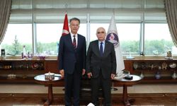 Anayasa Mahkemesi Başkanı Özkaya, Çin Yüksek Halk Mahkemesi Başkan Yardımcısı Liang'ı kabul etti