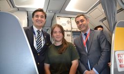 Çukurova Havalimanı minik misafirlerini ağırladı