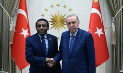 Cumhurbaşkanı Erdoğan, Sudan Başbakanı İdris'i kabul etti