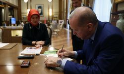 Cumhurbaşkanı Erdoğan, Türk Kızılaya kurban bağışında bulundu