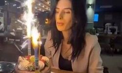 Kübra Yapıcı'nın son doğum gününe ait görüntüleri ortaya çıktı
