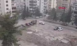 Adana'da dolu yağışı etkili oldu