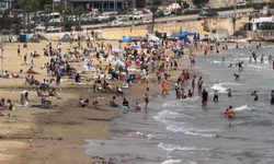 Mersin sahillerinde bayramda iğne atsan yere düşmedi