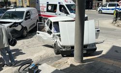 Kaza yapan ehliyetsiz sürücü ve araç sahibine toplam 80 bin lira ceza
