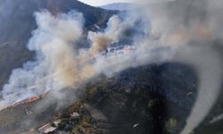 Marmaris'te maki yangını