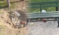 Portakal Mahallesi'nde Şehit Parkı çöp içinde: "Kokudan geçilmiyor!"