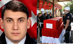 Şehit polis memuru Üyenarık, son yolculuğuna uğurlandı