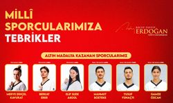 Cumhurbaşkanı Erdoğan’dan şampiyon sporculara kutlama mesajı