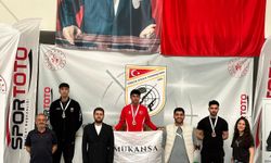 Milli sporcu Ataberk Kaymakoğlu Türkiye şampiyonu oldu