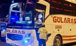 Mersin’de gece yolcu taşıma araçlarına sıkı denetim