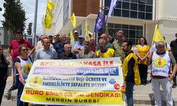 SGK önünde protesto: “Çalışırken yoksul, emeklilikte açız”