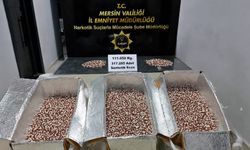 Mersin'de uyuşturucu operasyonu: Bir araçta 317 bin sentetik hap ele geçirildi