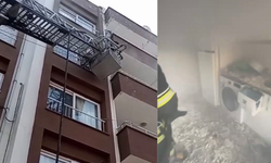 Osmaniye’de apartmanın 3’üncü katında çıkan yangın söndürüldü