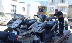 Manisa’da çalınan 6 motosiklet 90 güvenlik kamerası incelenerek bulundu: 3 gözaltı