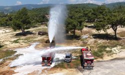 Mersin’de olası yangınlara karşı tatbikat yapıldı