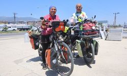 Yaşlarına bakmadan 27 gün pedal çevirdiler